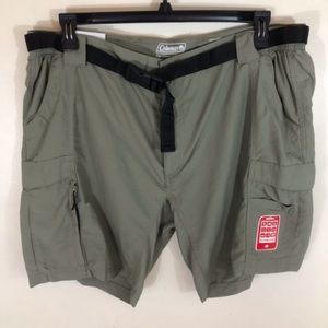 coleman men's hiking cargo shorts